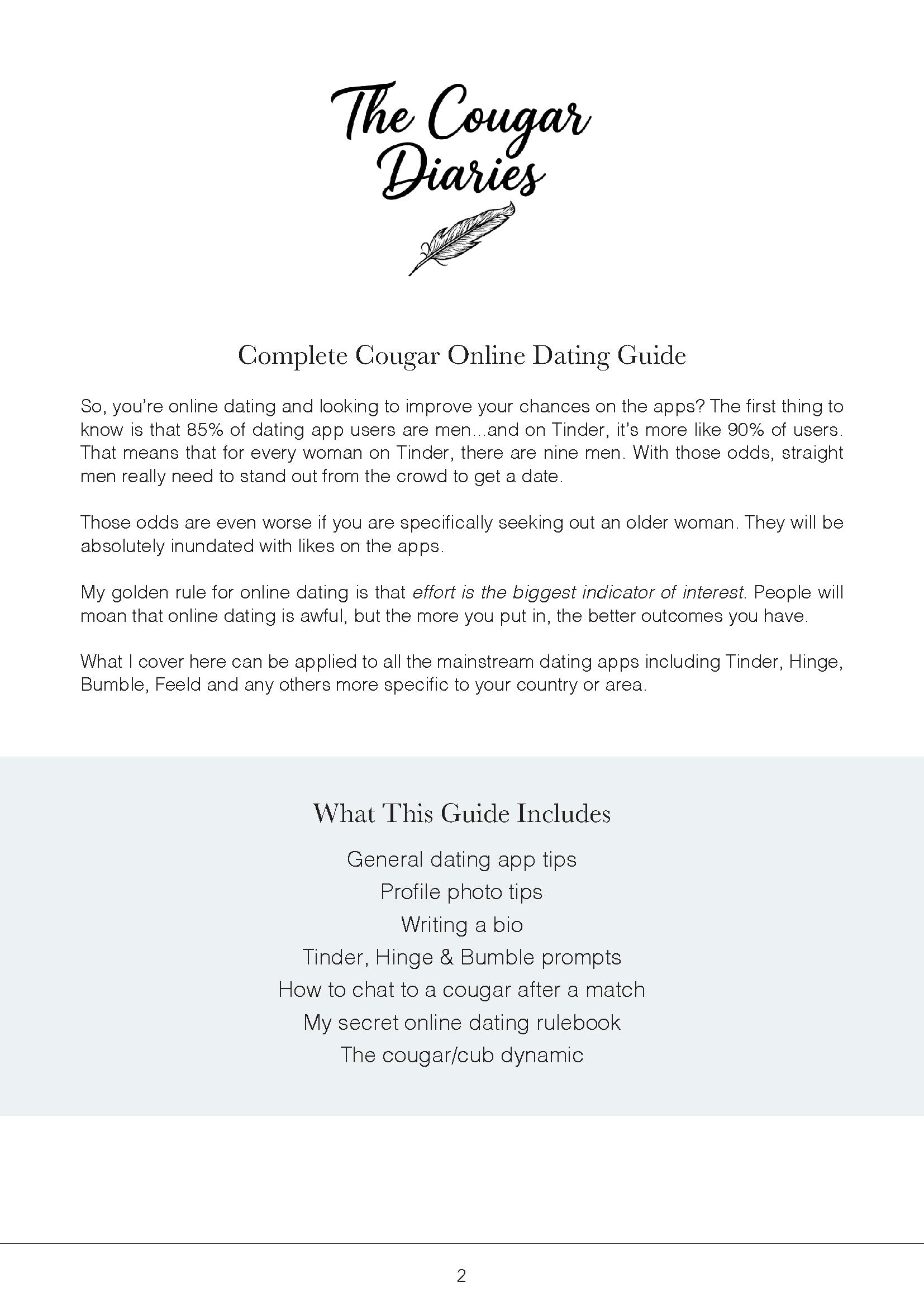 Complete Cougar Dating Guide