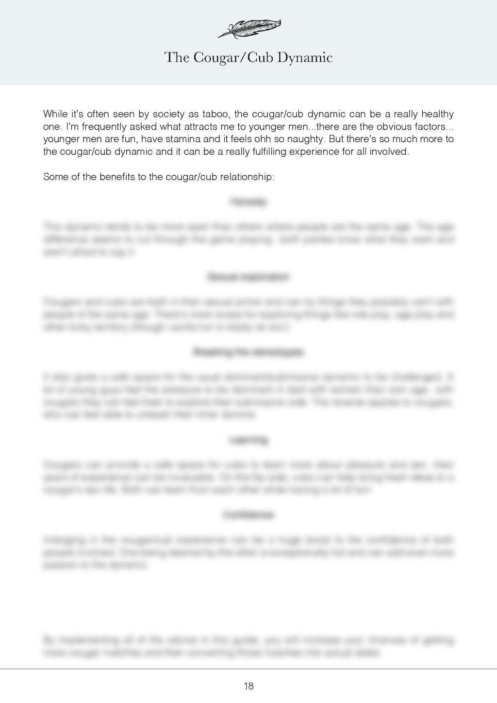 Complete Cougar Dating Guide