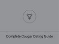 Complete Cougar Dating Guide